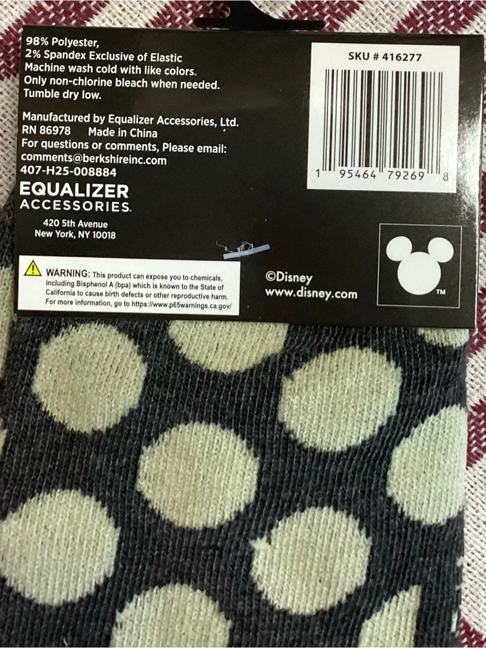 Disney crew socks